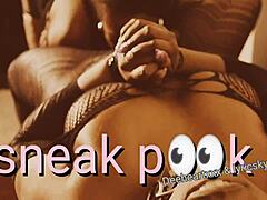 Passionate Ebony BBW Deeheartxxx Explores Lesbian Desires