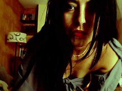 Luzyann Gives Saliva Blowjob In Live Amateur Webcam Show