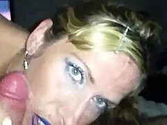 Angie Angel gets hot cum facial with creampie! 😍