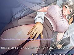 Anime hentai swapping scene with aisai and koukan ninkatsu partners exchanging.