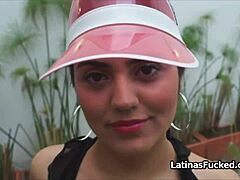 Fingering Oily Latina Amateur In Corset