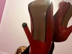 i made a footstool out of him lowered below the floor