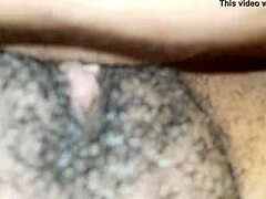 i rubbed my hard clit against her creamy pussy in lesbian play