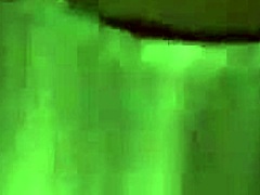 fucking blonde milf in satin panty fishnet heels 😍