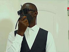 Big Cock Bodyguard Fucks Boss's Wife To Keep His Job, Feeling Desperate