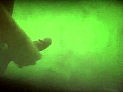 jerking off in home bathroom