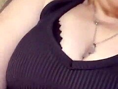 latina housewife masturbates with big tits