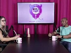 swingers party goes wrong with sheer red lingerie