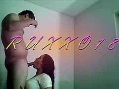 i fuck her mouth while she records herself