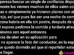 WATCH THIS LATINA BBW MILF GET FUCKED BY UBER EATS GUY!!