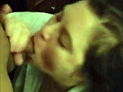 She gets an extreme facial in the shower