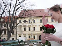 عروس تشيكية في مجموعة جنس قاسي أوروبي قديم من 2024 في POV.