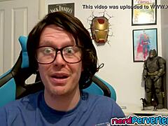 Cute British Nerd Sucks Cock In Casting