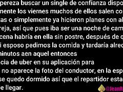 WATCH THIS LATINA BBW MILF GET FUCKED BY UBER EATS GUY!!