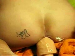 Ass Stretching with Huge Toys and Hardcore Fucking