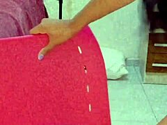 excited little pervert masturbating to monster cock voyeur scene