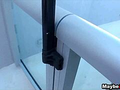 Amateur brunette tries anal for the first time?