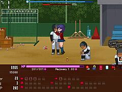 Manager serves everyone in hentai game