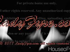 ميلف خادمة بلوند طويلة أوليفيا أوستن تخون في مشهد فيم دوم خلف الكواليس