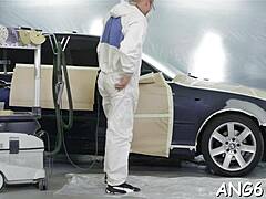 Brunette Zuzana Enjoys Wet Session