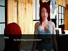 brunette milf in my new family 96