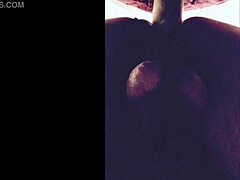 Teen sissy stretches hole with homemade toy