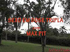 Felina Ferrari rips clothes for oral and cumshot in triple sex