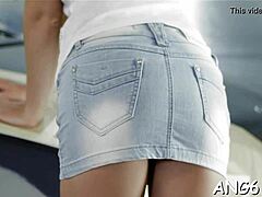 Brunette Zuzana Enjoys Wet Session