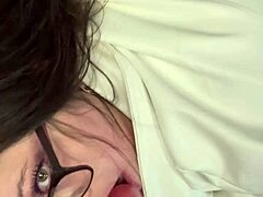 sexy minxycme sucking dildo with big tits