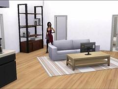 Sims 4 tur apartemen Prancis