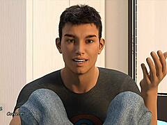 i focus the camera on cassie's topless big tits