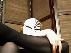 Horny stocking fetish in POV!