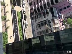 Come on skinny German teen, let's fuck hard after your McFit workout and swallow that facial