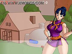 Dragon Ball: Ranfan's sensual blowjob