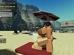 Roblox condo 2: Beach bonfire