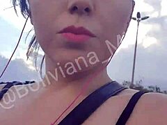 showin pussy to guys in the park