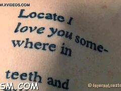 clamped sweetheart with anal toy hook