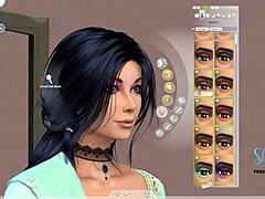 creating indian teen girl sim in 3d animation