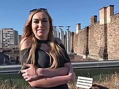 Liza's anal adventure for cash