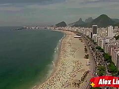 Luana Aguiar pays for my work with her big tits and pussy outdoors