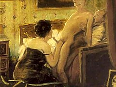 ในยุคโบราณ ศิลปินสร้างการ์ตูนอนิเมะเฮนไตเอโรติกแบบเรโทร