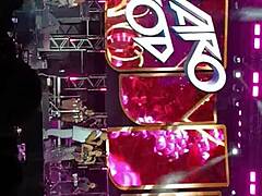 Salsa dance with intense moves and passion.