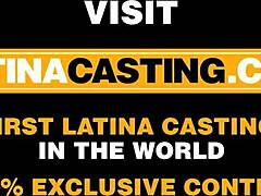 Petite 18yo amateur latina redhead pounded by big cock casting agent in doggystyle riding cowgirl missionary