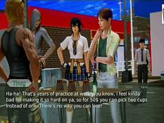 Exploring the academy in this intriguing game