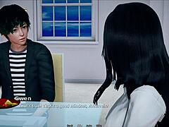 my bully turned into my lover in this cartoon.