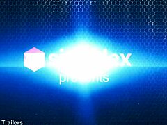 Maria Devine experiences double anal penetration with two guys in close-up.