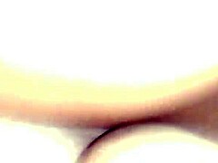 The big black cock dominates the fat white pussy with intense beating