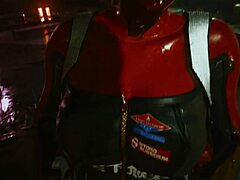 i'm the female tyger claw in hammer club sex scene