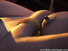 brunette indian milf tries seduction in amateur solo