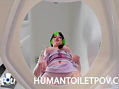 Femdom Golden Shower and Toilet Humiliation